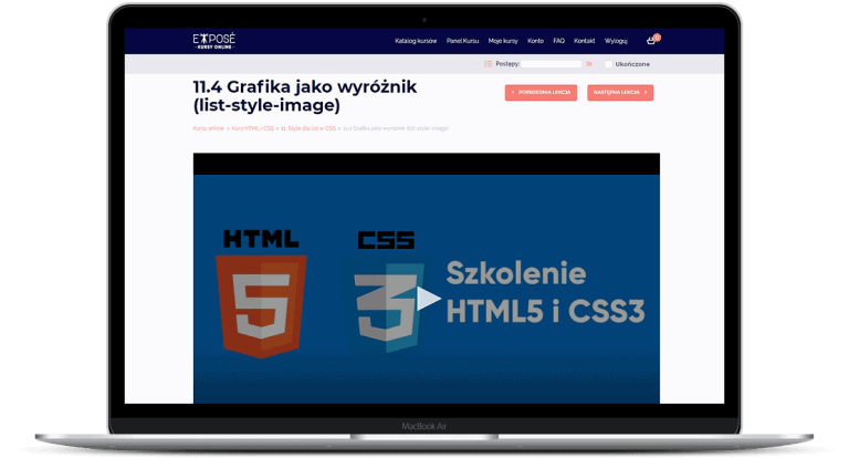 Kurs HTML i CSS